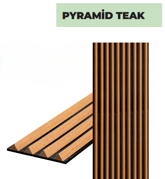 PYRAMID TEAK 22/600/2800MM
