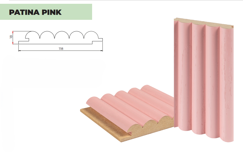 Riflaj Patina Pink 18/118/2800MM