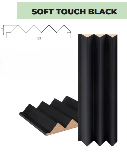 Riflaj Soft Touch Black 18/121/2800MM