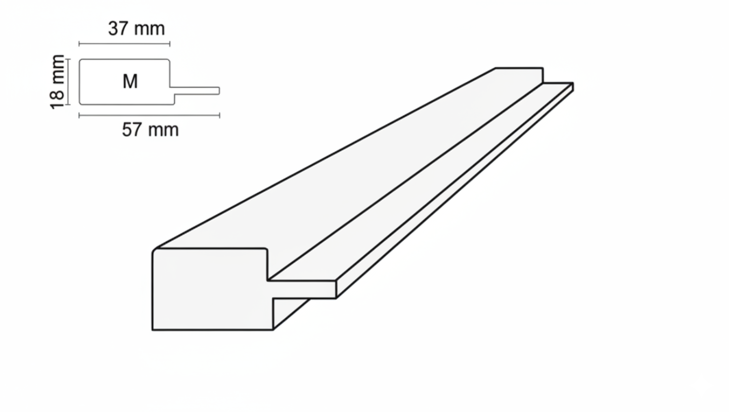 Terminație Stânga Large 2800MM
